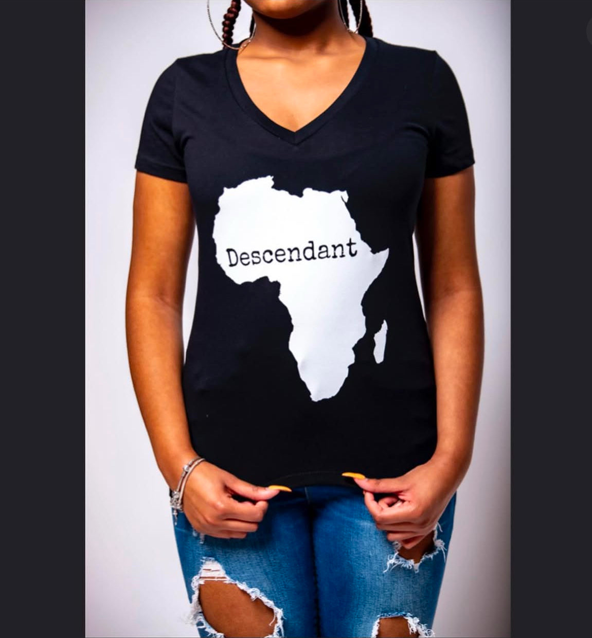 Descendant Ladies V Neck